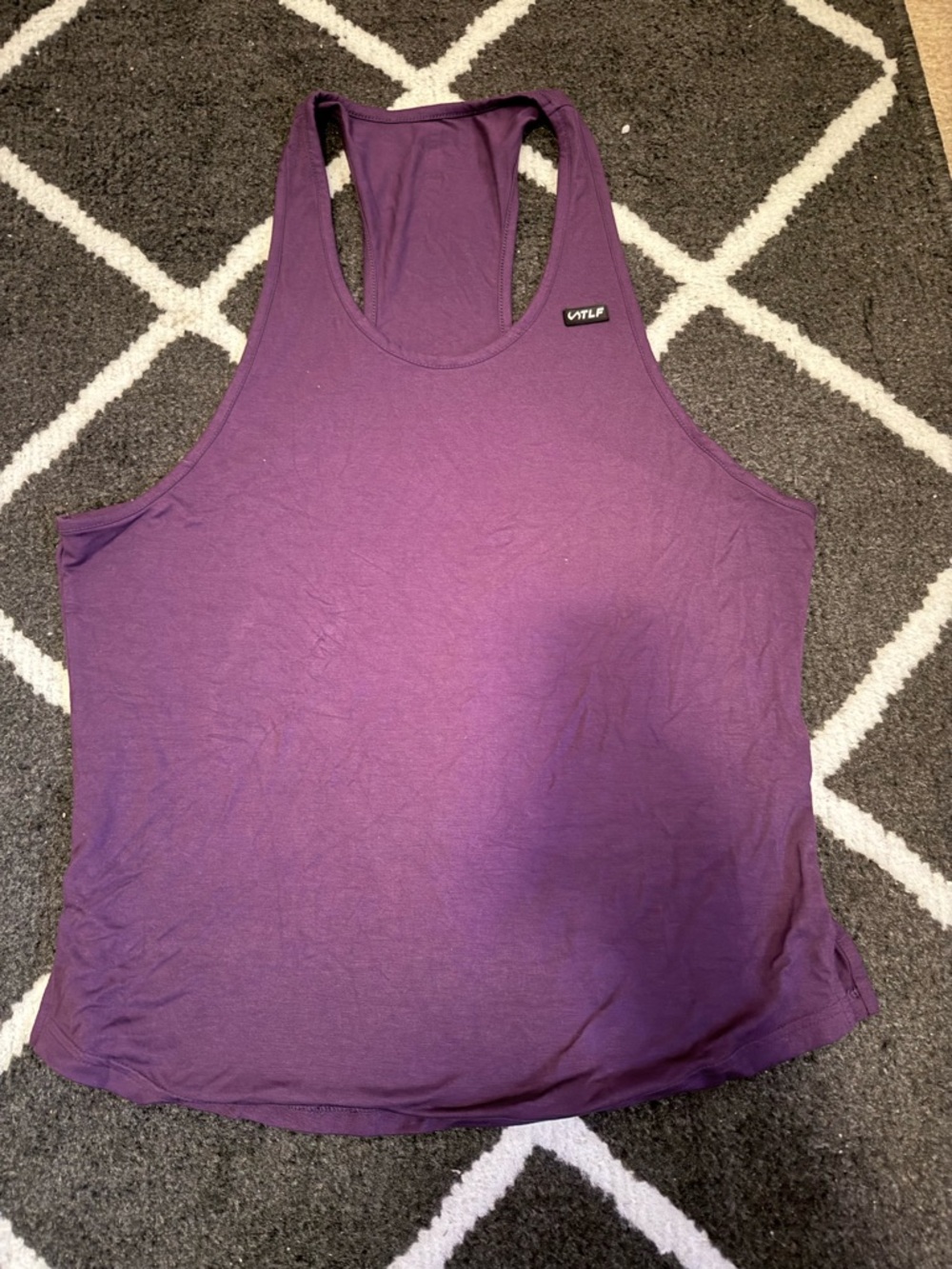 TLF Purple BODYBUILDING Tank Top